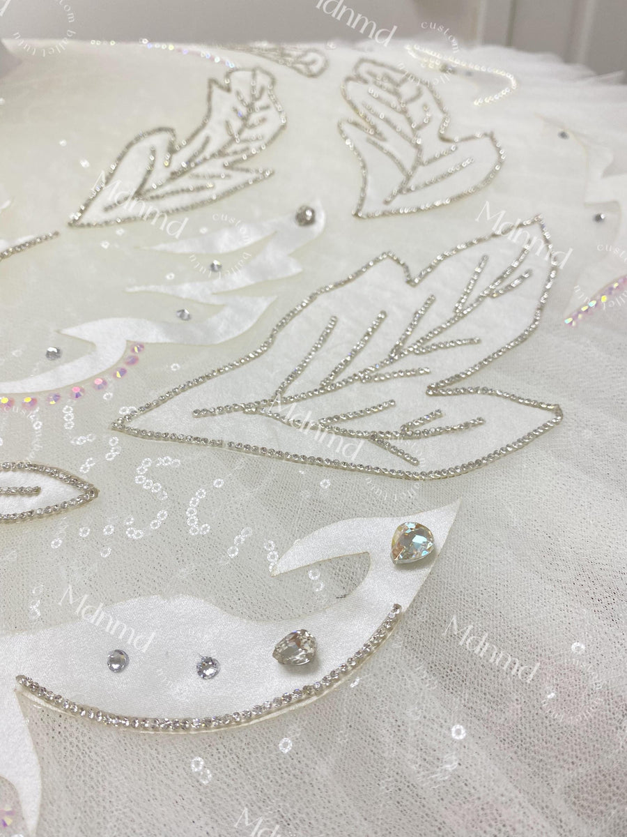 Handmade White Swan Lake Ballet Tutu: Custom Dance Costume