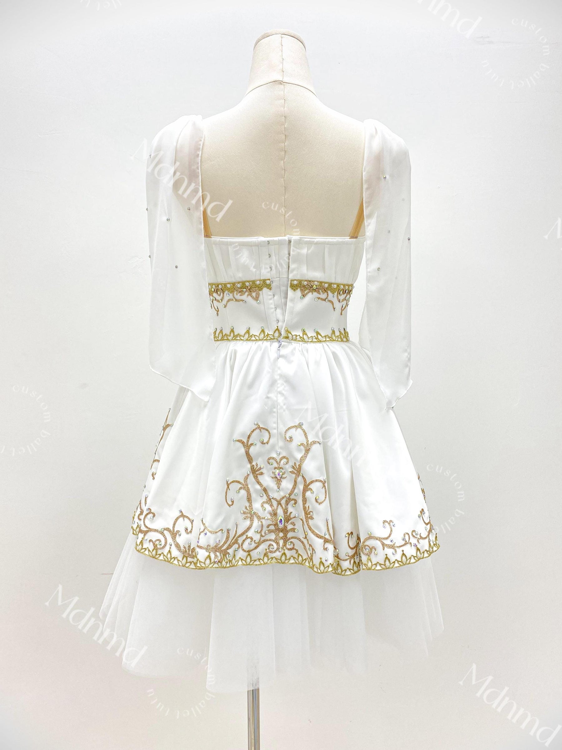 Wakening Flower Goddess Ballet Tutu: Custom Romantic Dance Costume
