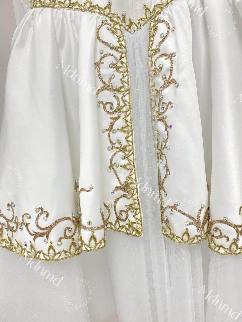 Wakening Flower Goddess Ballet Tutu: Custom Romantic Dance Costume