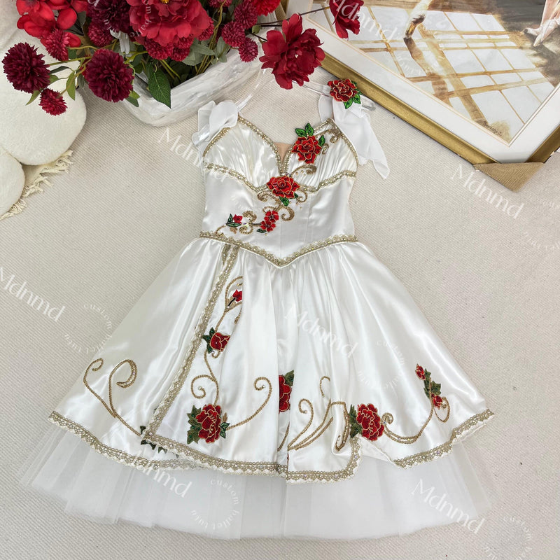 Custom Handmade Romantic Tutu - Awakening of Flora Ballet Dress for YAGP & Competitions