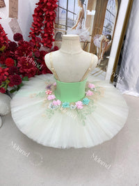 Custom Ballet Tutu - Stretch Fabric, Button-Free Back, Personalized Size & Color Options