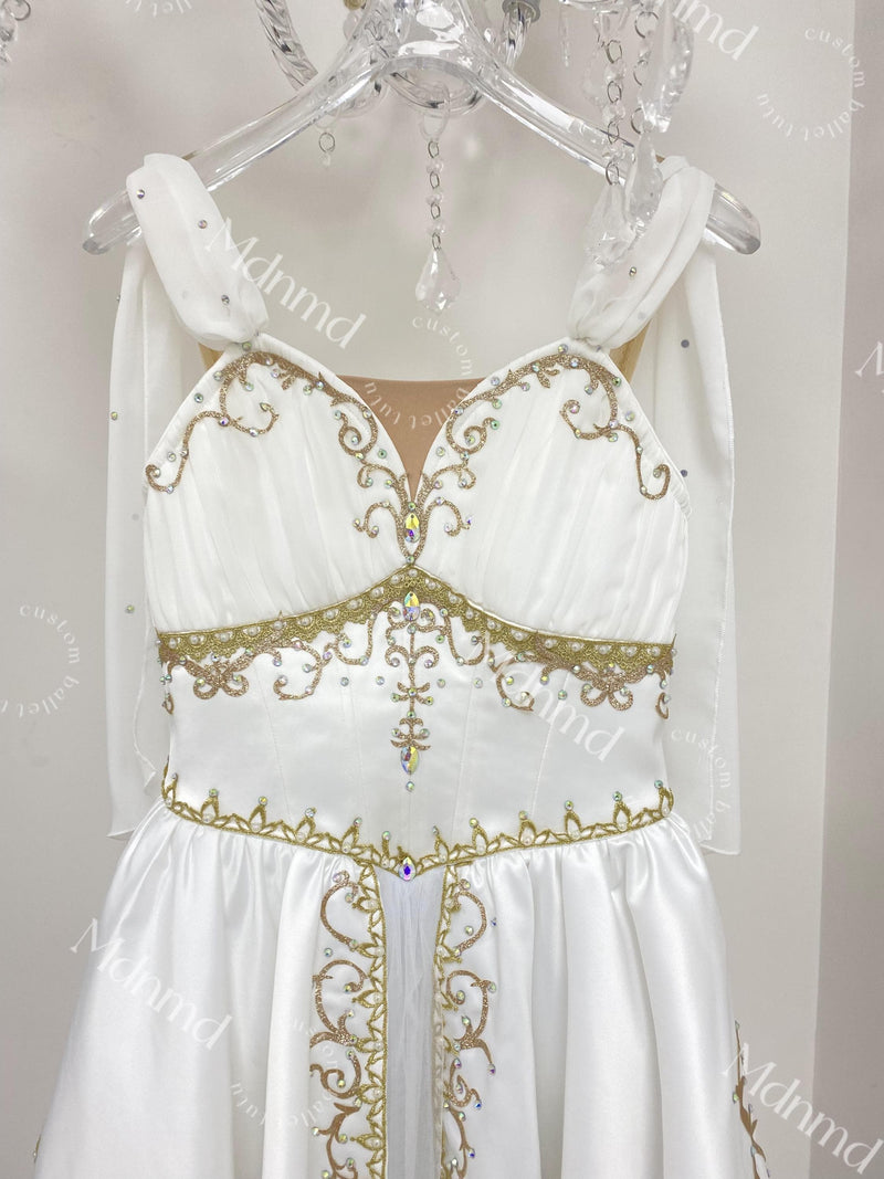 Wakening Flower Goddess Ballet Tutu: Custom Romantic Dance Costume