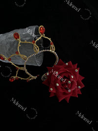 Rose Ballet Headpiece Don Quixote Kitri Paquita Spanish Awakening of Flora