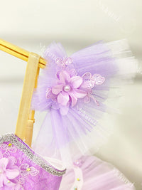 Custom Handmade Lavender Ballet Tutu for Professional Performances