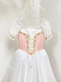 Romantic Tutu Coppelia Giselle Nutcracker Professional Ballerina Costume Custom made