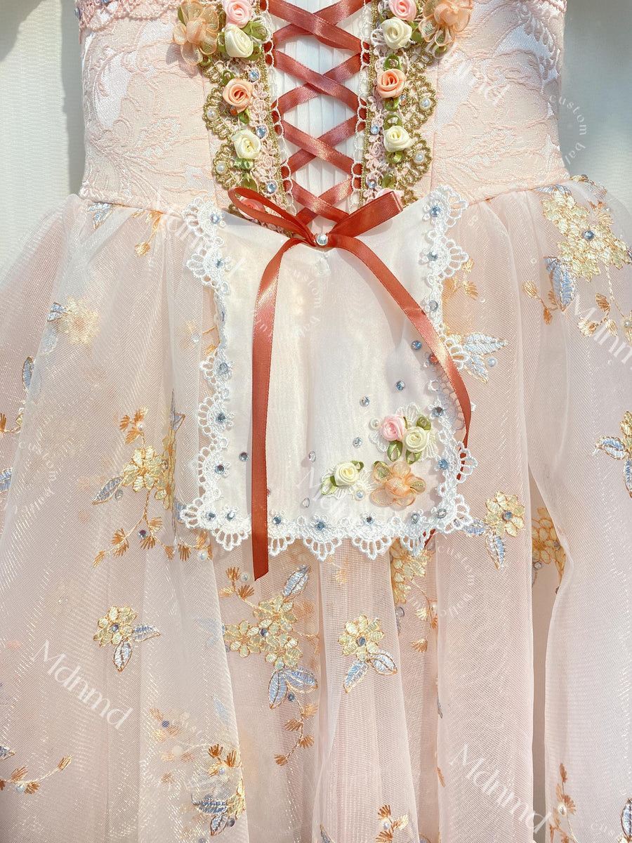 Professional Ballerina Tutu - Romantic Style, Custom Made Ballet Costume for Nutcracker, Giselle, Coppelia Performances