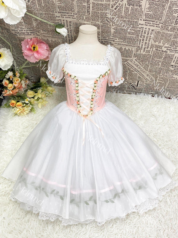 Romantic Tutu Coppelia Giselle Nutcracker Professional Ballerina Costume Custom made