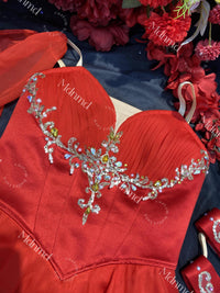 Red The Talisman and Cupid Ballet Tutu Custom made Ballerina Costume