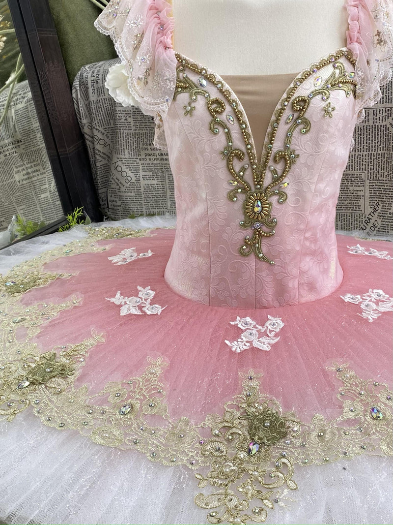 Professional Pink Platter Ballet Tutu for Youth America Grand Prix (YAGP)