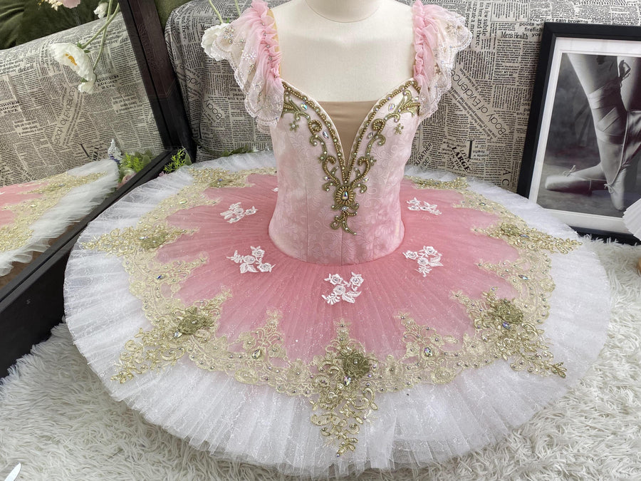 Professional Pink Platter Ballet Tutu for Youth America Grand Prix (YAGP)