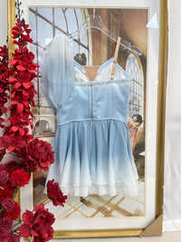 Professionally customized blue ballet tutu "The Talisman" Cupid,the romantic Little God of Love.