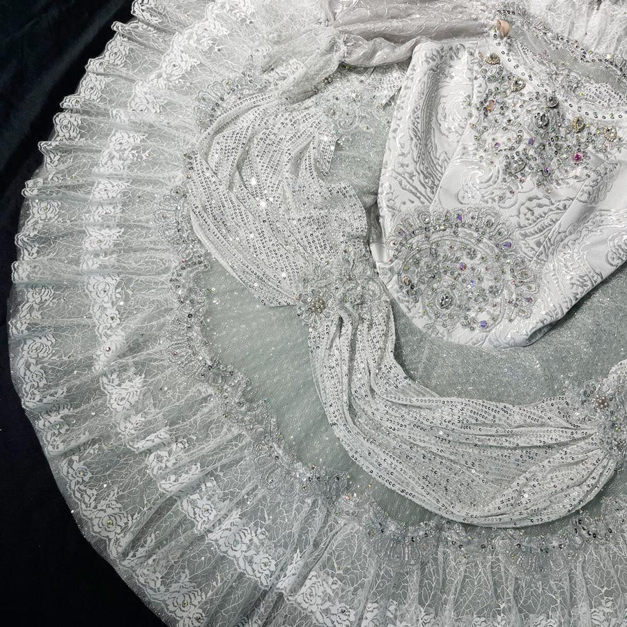 Sleeping Beauty Aurora Costume: Gemstone Ballet Tutu Dress