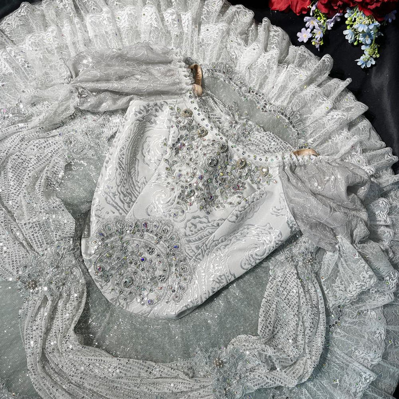 Sleeping Beauty Aurora Costume: Gemstone Ballet Tutu Dress