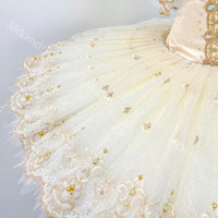 Cream Ballet Pancake Tutu - Child, Girl & Adult Sizes | Professional Performance Costume