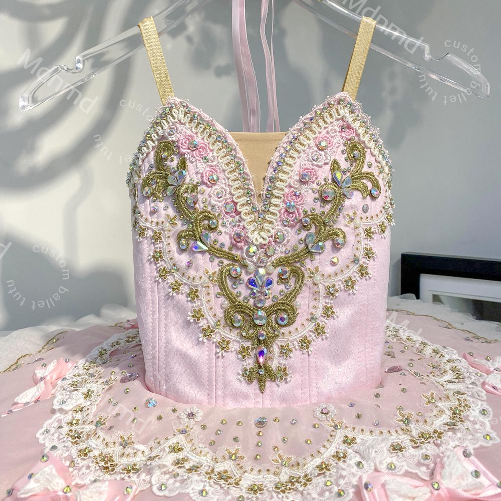 Handmade Light Pink Ballet Tutu: Fairy Doll Nutcracker Costume