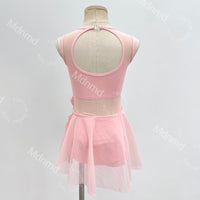 Handmade Pink Lyrical Dance Dress - Contemporary Ballet Costume