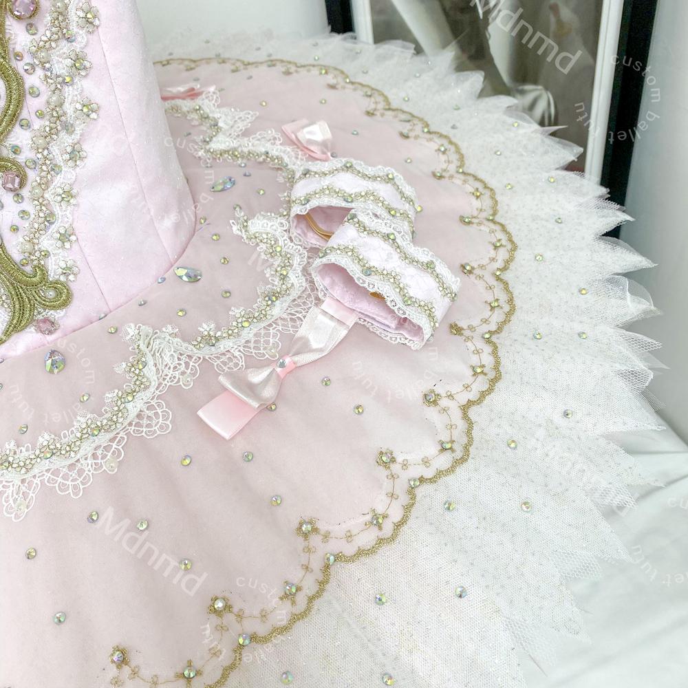 Handmade Light Pink Ballet Tutu: Fairy Doll Nutcracker Costume