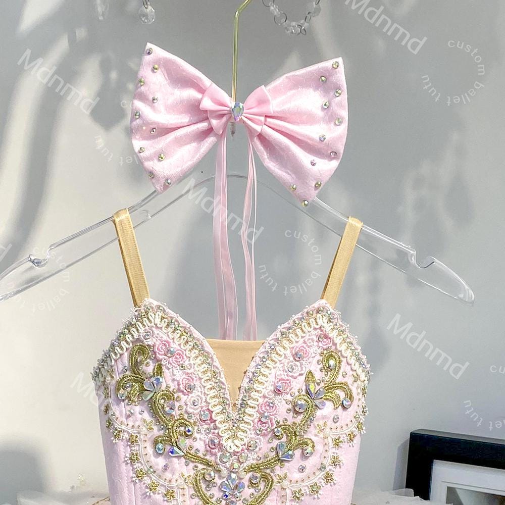 Handmade Light Pink Ballet Tutu: Fairy Doll Nutcracker Costume