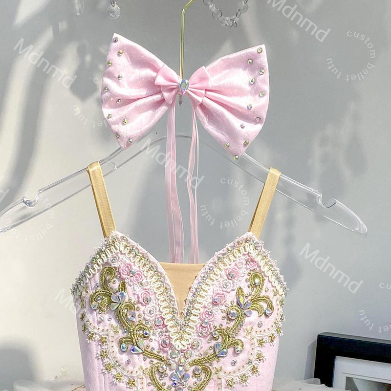 Handmade Light Pink Ballet Tutu: Fairy Doll Nutcracker Costume