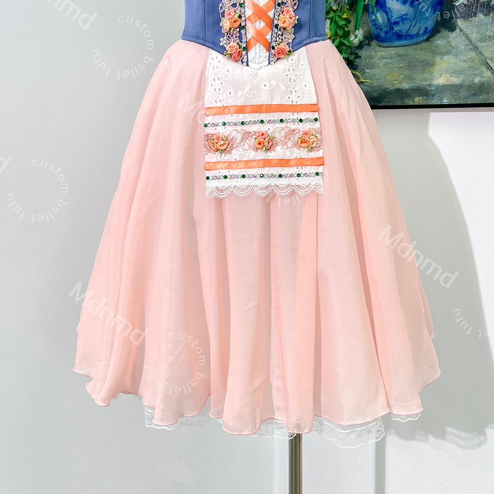 Blue Romantic Ballet Tutu for Coppelia Giselle | Custom Color & Size | Handmade Ballet Costume
