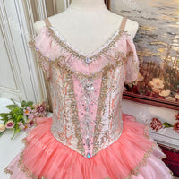 Pink Nutcracker Ballet Dress | Romantic-Length Tutu for Clara Variation | Custom Handmade Dance Costume