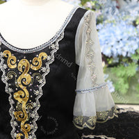 Navy Blue Professional Classical Ballet Tutu Handmade Pancake Tutu | Competition & Performance Costume | Custom Size