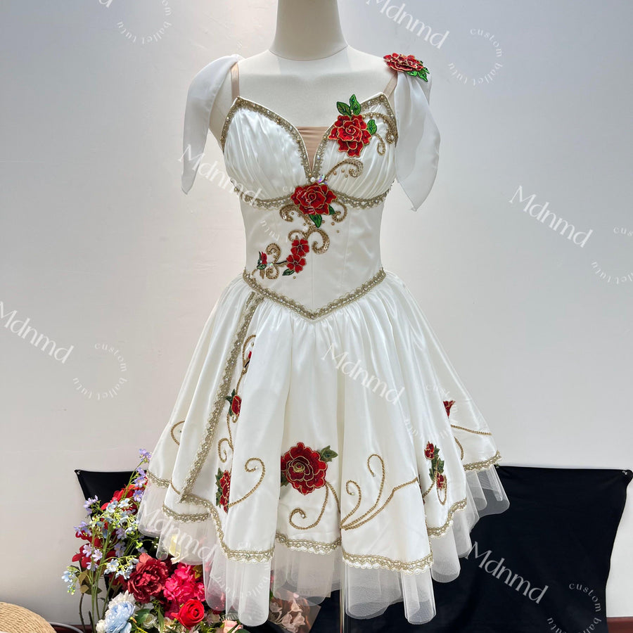 Custom Handmade Romantic Tutu - Awakening of Flora Ballet Dress for YAGP & Competitions