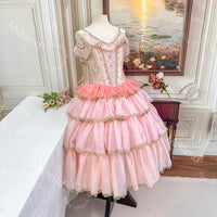 Pink Nutcracker Ballet Dress | Romantic-Length Tutu for Clara Variation | Custom Handmade Dance Costume
