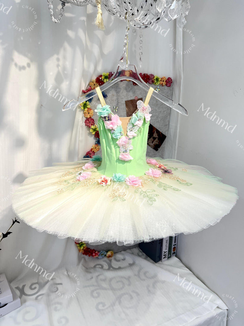 Custom Ballet Tutu - Stretch Fabric, Button-Free Back, Personalized Size & Color Options