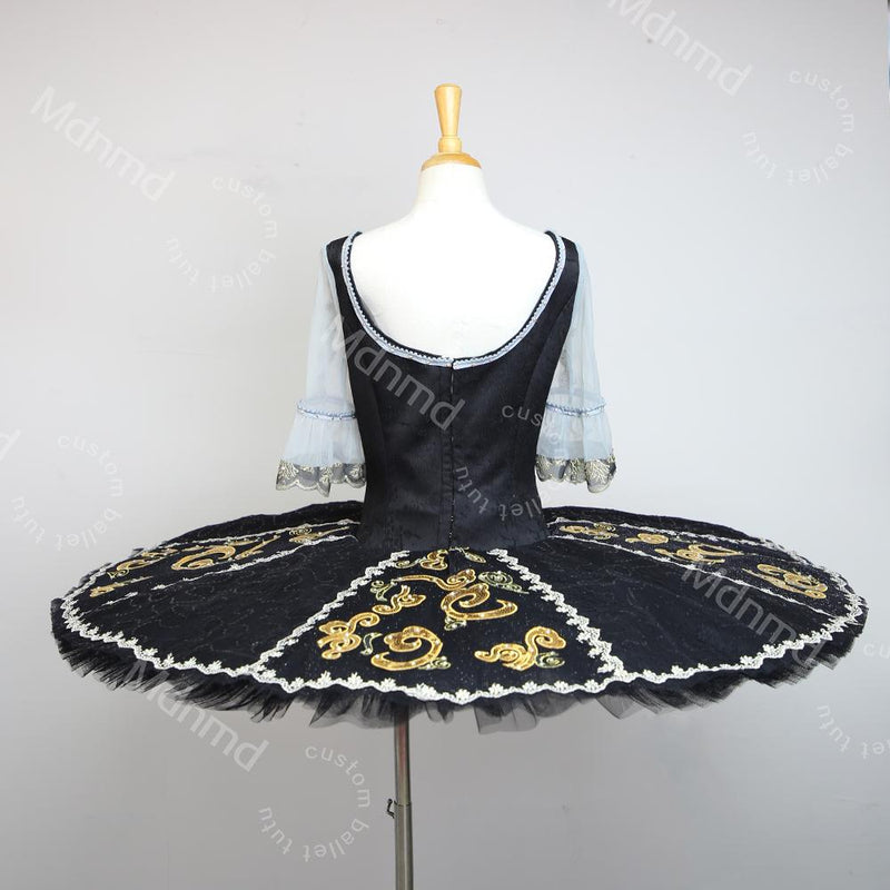 Navy Blue Professional Classical Ballet Tutu Handmade Pancake Tutu | Competition & Performance Costume | Custom Size