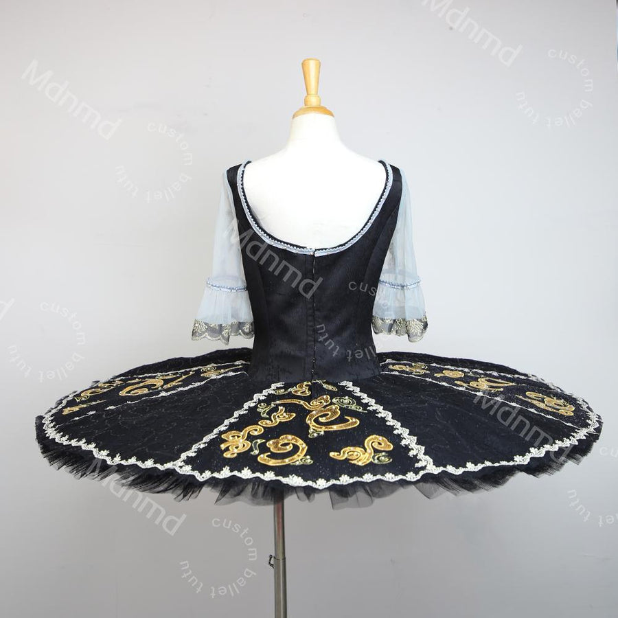 Navy Blue Professional Classical Ballet Tutu Handmade Pancake Tutu | Competition & Performance Costume | Custom Size