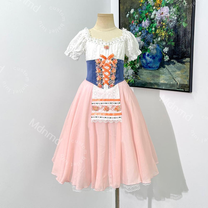Blue Romantic Ballet Tutu for Coppelia Giselle | Custom Color & Size | Handmade Ballet Costume