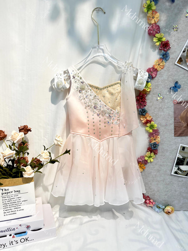 Professional Orange-pink Ballet Tutu Custom made The Talisman Cupid