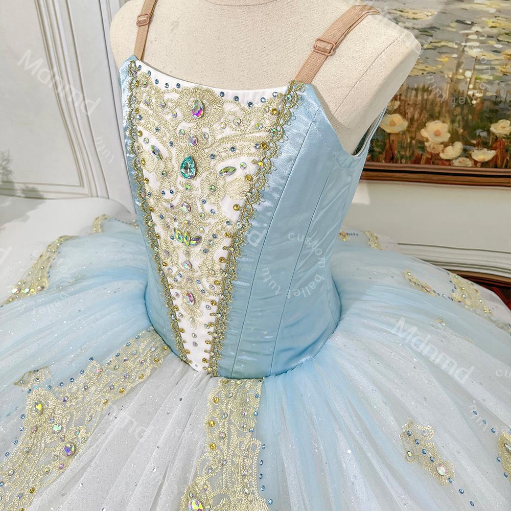 Handmade Custom Blue & White Tutu | for Sleeping Beauty, Cinderella, or Fairy Tale Ballets