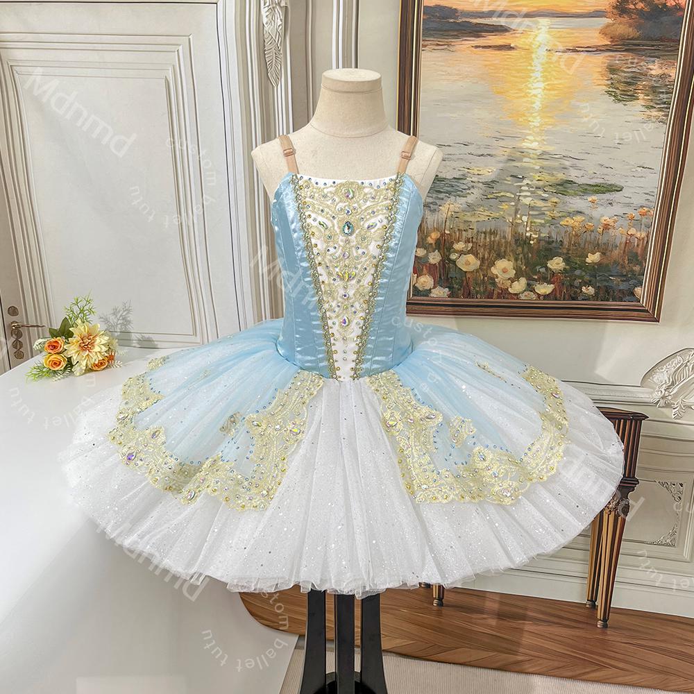 Handmade Custom Blue & White Tutu | for Sleeping Beauty, Cinderella, or Fairy Tale Ballets