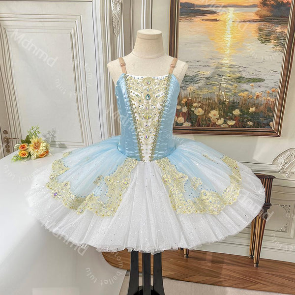 Handmade Custom Blue & White Tutu | for Sleeping Beauty, Cinderella, or Fairy Tale Ballets