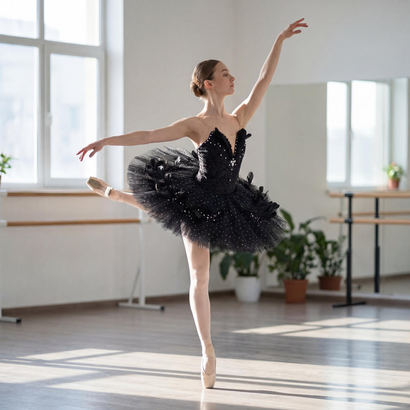 Black Swan Professional Ballet Tutu Custom Tutus Ballerina Costume