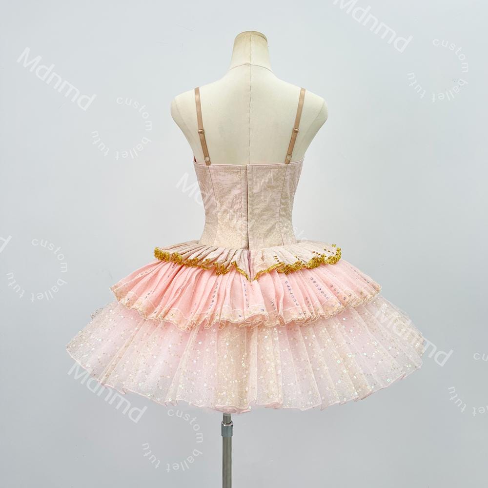 Custom Pink Ballet Tutu | Handmade Dance Costume for Swan Lake, Sleeping Beauty Classical Ballets