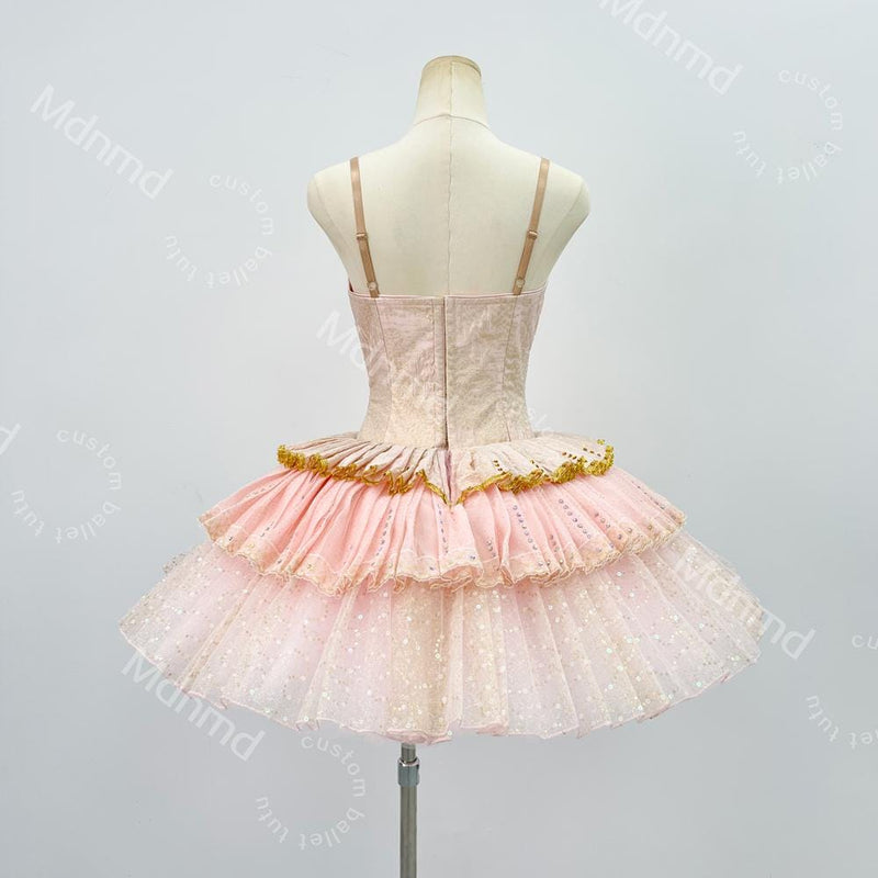 Custom Pink Ballet Tutu | Handmade Dance Costume for Swan Lake, Sleeping Beauty Classical Ballets