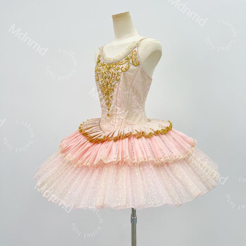 Custom Pink Ballet Tutu | Handmade Dance Costume for Swan Lake, Sleeping Beauty Classical Ballets
