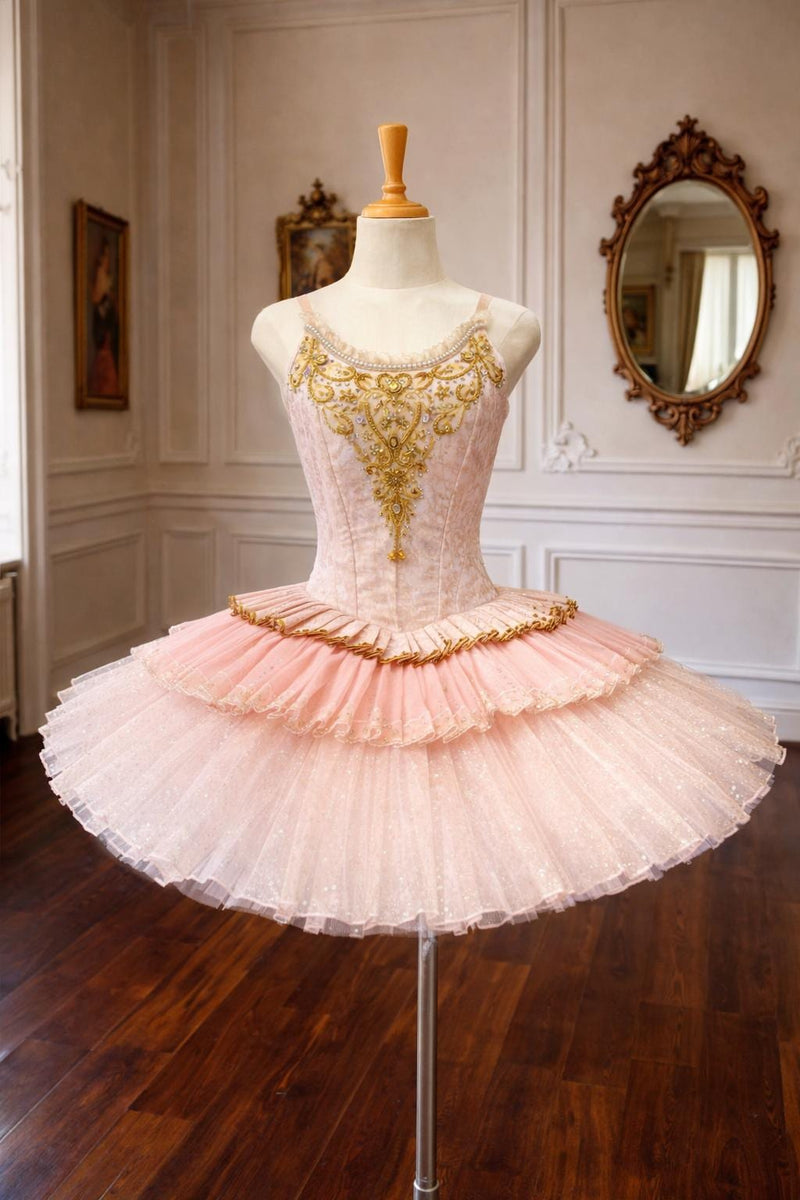 Custom Pink Ballet Tutu | Handmade Dance Costume for Swan Lake, Sleeping Beauty Classical Ballets