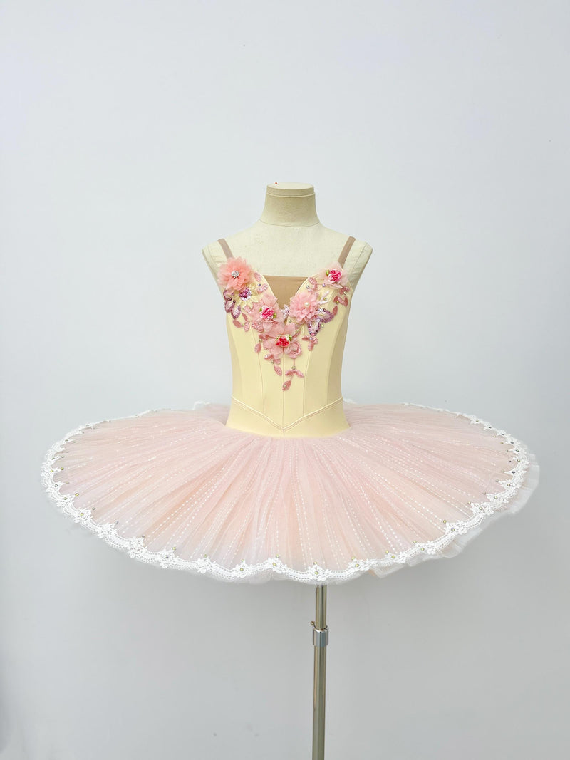 Professional Ballet Tutu White Pink White Violet Ballerina Costume Customizable