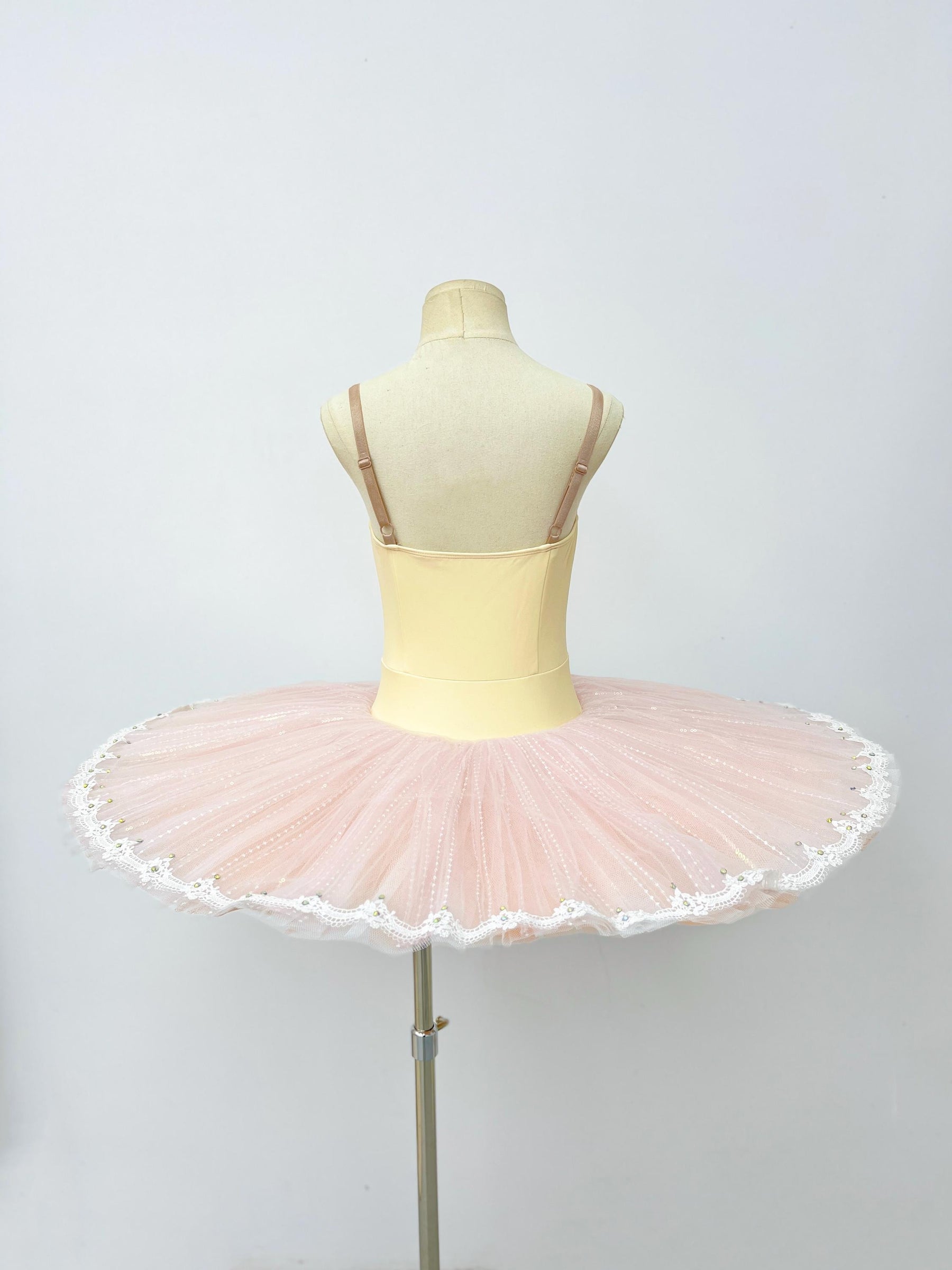 Professional Ballet Tutu White Pink White Violet Ballerina Costume Customizable