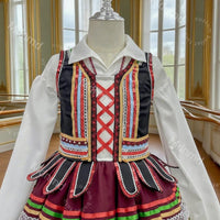 Custom Romantic Ballet Costume | Classical Character Dance Dress | Stage Performance & Competition Ballet Skirt