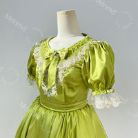 Green Ballet Costume Dress | Romantic Character Dance Dress