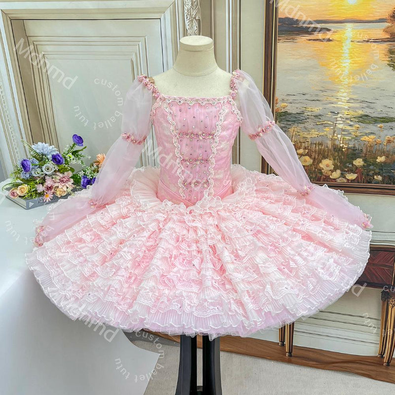 Pink Pancake Ballet Tutu | Sugar Plum Fairy Ballet Costume