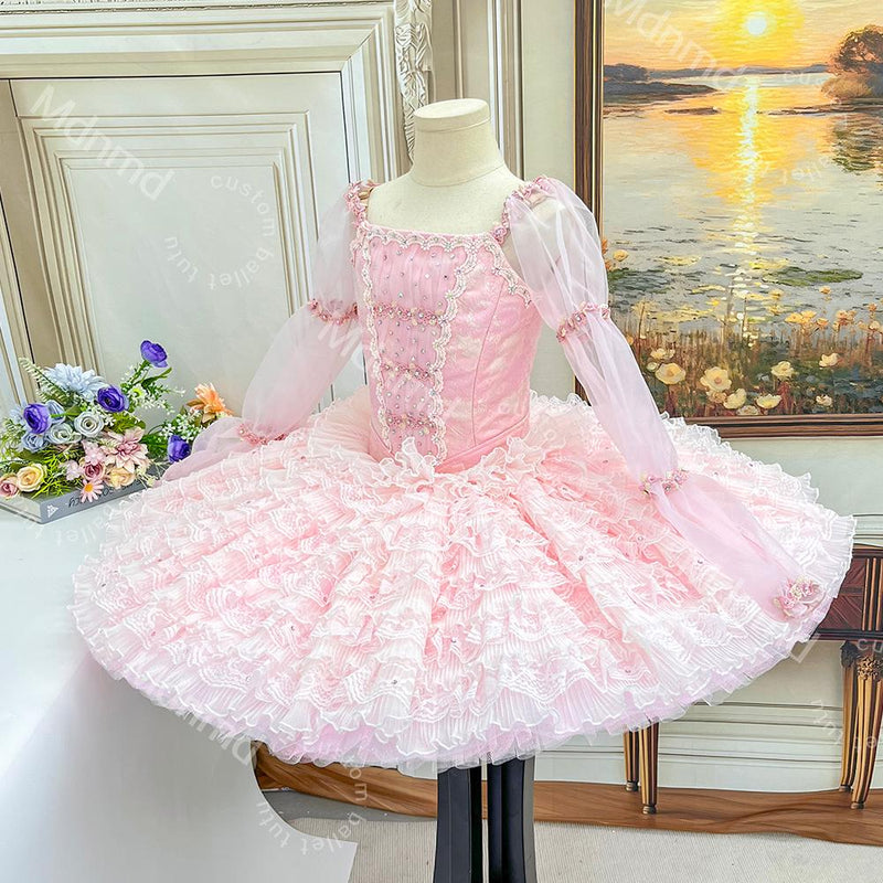 Pink Pancake Ballet Tutu | Sugar Plum Fairy Ballet Costume