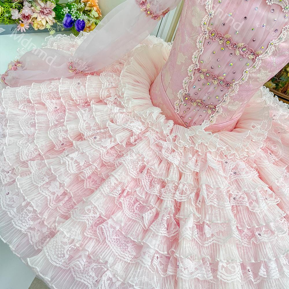Pink Pancake Ballet Tutu | Sugar Plum Fairy Ballet Costume