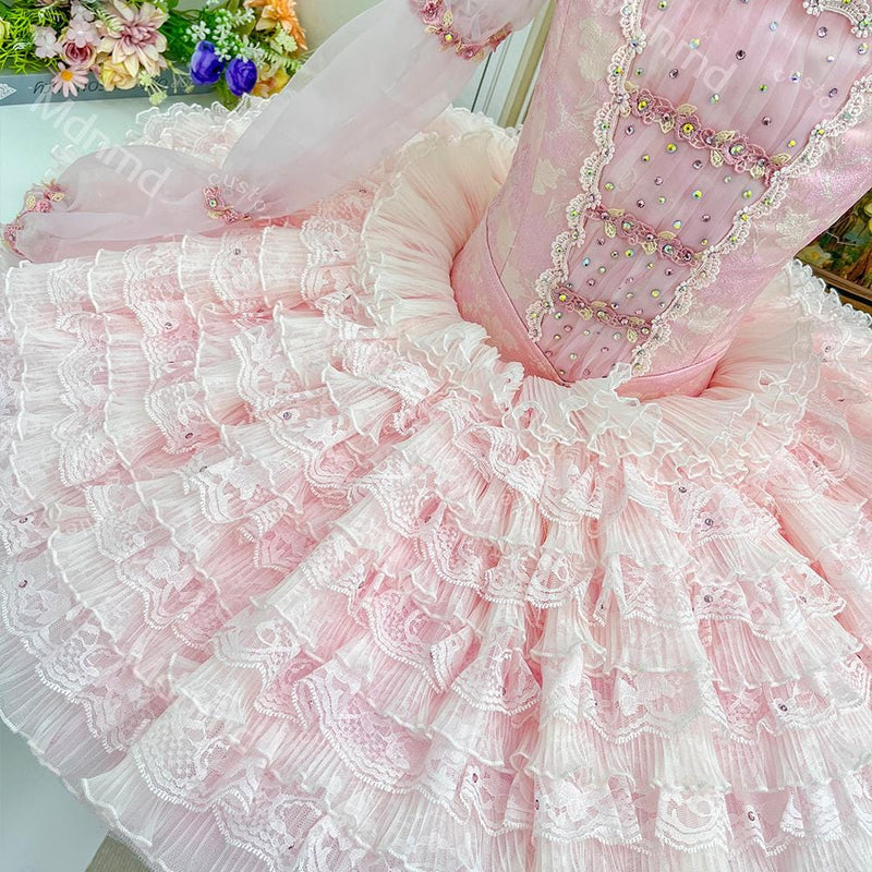 Pink Pancake Ballet Tutu | Sugar Plum Fairy Ballet Costume