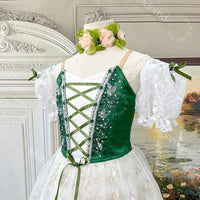 Custom Giselle Ballet Costume | Romantic Ballet Dress